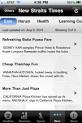 Malaysia RSS News Reader for iPhone - Free iPhone software ...