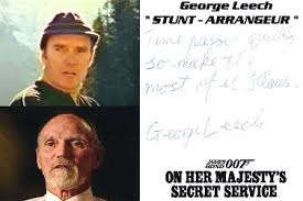 Stuntman George Leech gestorben.