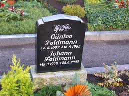 Grab von Johann Feldmann (17.11.1948-28.06.2005), Friedhof ...