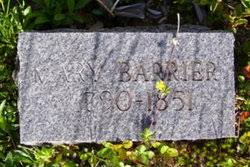 Mary Barrier (1790 - 1851) - Find A Grave Memorial - 14959721_127445787427