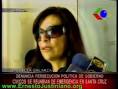 La Presidenta del Comité Cívico de Tarija, Patricia Galarza, denunció una ... - PB1003192030