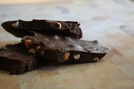 Homemade chocolate bars