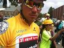 Thor Hushovd Wearing Yellow At St. James Mo Tour Of Missouri 2009
