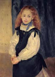 Portrait Of Mademoiselle Legrand Painting by Pierre Auguste Renoir ... - portrait-of-mademoiselle-legrand-pierre-auguste-renoir
