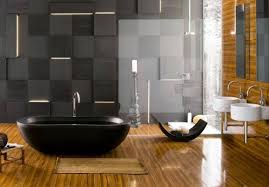 Kamar Mandi Kecil Minimalis dengan Batu Alam