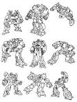 Transformers coloring page