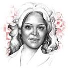 Maria LaGuerta drawing (Lauren