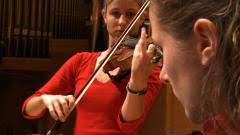 WESPE: Elisabeth Horn (Violine) und Stefanie Mirwald (Akkordeon ...