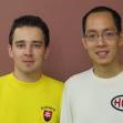 students Aaron Chen and