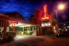 Pulling into the Austin Motel after dark | Flickr - Photo Sharing!