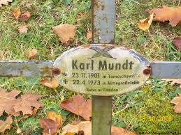 Grab von Karl Mundt (23.11.1901-22.04.1973), Friedhof Mittegrossefehn-