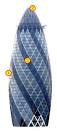 The 'Gherkin' at No.30 St Mary Axe in the City of London