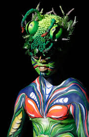 Daegu Intern Body Painting