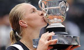 Svetlana Kuznetsova celebrates her success at Roland Garros. Photograph: Bertrand Guay/AFP/Getty Images. Russia&#39;s Dinara Safina may take some comfort from ... - Svetlana-Kuznetsova-002