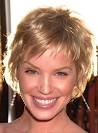 Ashley Scott's cut has allover layers which play up her natural waves, ... - ashley-scott-short-sexy-blonde