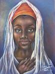 Darfur Drawing - Darfur Fine Art Print - Jane Jolly Chappell - darfur-jane-jolly-chappell