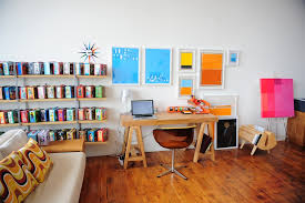 Funky Workspaces with Artistic Flair