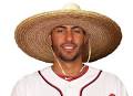 Bottom 1: Michael Morse struck out swinging against Ted Lilly - mikemorsegoldensombrero