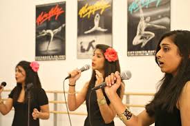 From left: Ragini Roy, Simrin Jhangiani and Veena Kumar, members of NYMasti, Ankita RaoFrom left: Ragini Roy, Simrin Jhangiani and Veena Kumar, ... - 27-capella-IndiaInk-blog480