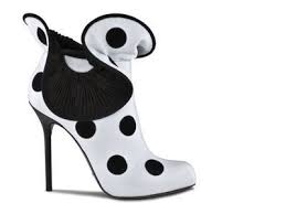 black and white shoes (black,white,polka dots,high heels) | Black ...