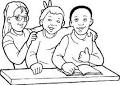 First Day of School coloring page