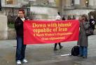 TQ3080 : Protest against the Iranian regime, Trafalgar Square - via Daymix