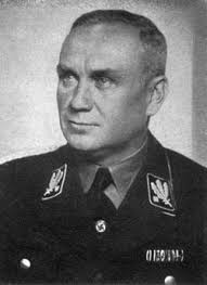 Friedrich Jeckeln (1895-1946), SS commander. Following the German invasion ...