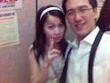 我們才沖沖離開...呵呵. Just Married！！~弄完公證好累～回家補眠的電梯上.