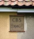 Bearing the initials 'CBS' and the date '1946' - the latter flanked by one - via Daymix