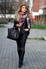 Stylish Pieces That Work With A Small Bust | Scarfs, Long Boots ...