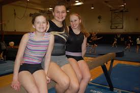 middle school girl gymnast|Alamy