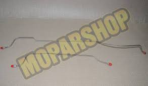MOPARSHOP online - 24/7 | Rear Axel Brake Line Set, 66-69 B-Body ...
