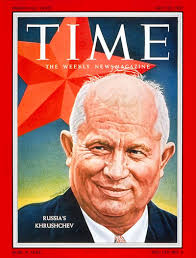 TIME Magazine Cover: Nikita Khrushchev -- July 22, 1957. Cover Credit: ERNEST HAMLIN BAKER - 1101570722_400