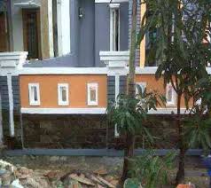 KREASI GAMBAR DESIGN PAGAR TEMBOK RUMAH YANG INDAH - IDENAHRUMAH.COM