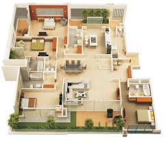 4 Bedroom Apartment/House Plans