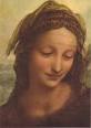 Saint Anne Selbdritt (Ausschnitt) , um 1508/10; buy this postcard of ... - LeonardodaVinci_Heilige_AnnaSelbdritt_R0560_g