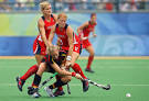 Fanny Rinne and Kate Barber Photos - Olympics Day 6 - Hockey - Zimbio