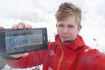 Newly-wed British couple describe avalanche on Mount Everest.
