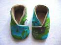 HomeSpunThreads: Free Kimono Baby Bootie Shoes Pattern