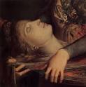 Gustave Moreau: Tracianische Frau mit dem Kopf des Orpheus und seiner Leier, ...