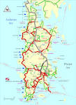Phuket - Map of Phuket Island - Thailand