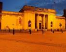 The area is illuminated by high pressure sodium lighting which gives rise to - via Daymix