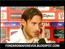 INTERVISTA POST-PARTITA FRANCESCO TOTTI BARI-ROMA 2-3 206 GOL IN SERIE A