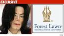 A rep for Forest Lawn -- where MJ is buried -- tells TMZ fans will be ... - 0621-mj-lawn-ex-getty-credit