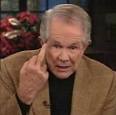 Robertson show his caring side - pat-robertson-the-finger