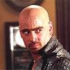 he had a Mr. Clean bald