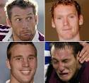 (clockwise) Manly Sea Eagles captain Michael Monaghan, Sydney Roosters ... - leaguewilma,0