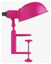 TOMMY PINK Metal Desk Clamp Lamp - contemporary - table lamps ... - contemporary-table-lamps