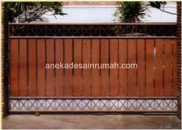 109 Desain pagar dan pintu besi minimalis modern dan konvensional ...