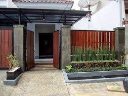 Pagar Rumah Minimalis Modern Jenis 3